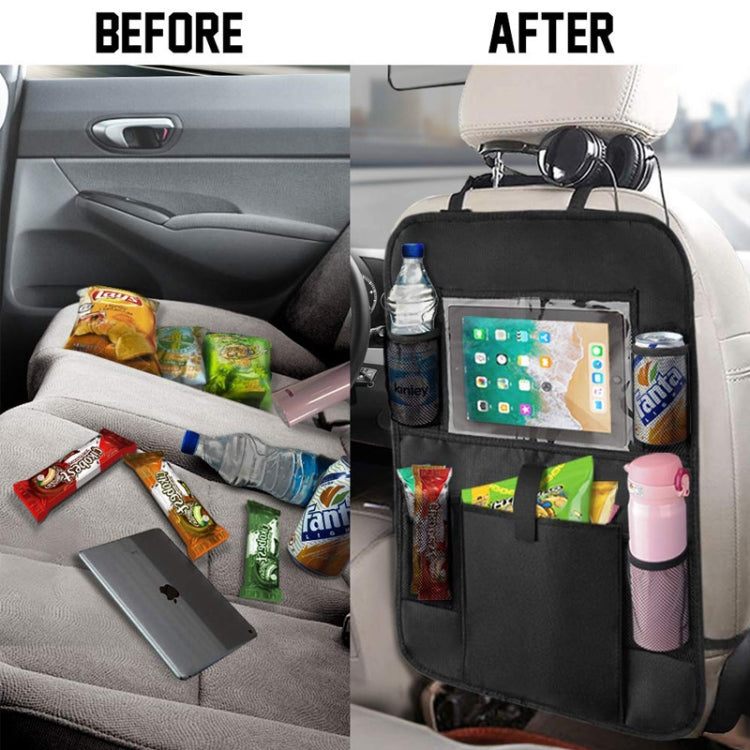 Car Seatback Organiser Storage Hanging Bag, Car Seatback Organiser