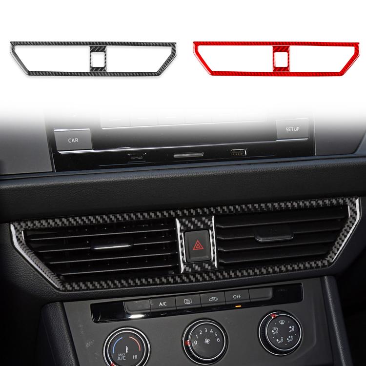 For Volkswagen Sagitar 2019-2023 2pcs /Set A Model Left-hand Drive Central Control Air Outlet Sticker