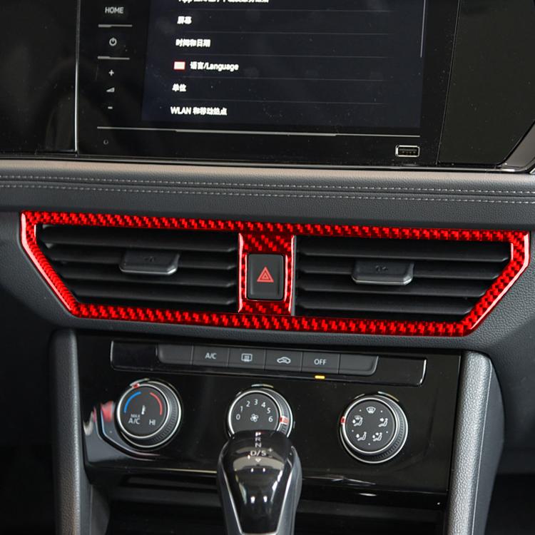 For Volkswagen Sagitar 2019-2023 2pcs /Set A Model Left-hand Drive Central Control Air Outlet Sticker