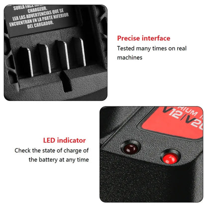 For Craftsman CMCB202 / CMCB204 / CMCB209 Electric Tool 20V Lithium Battery Charger, US, EU, UK, AU