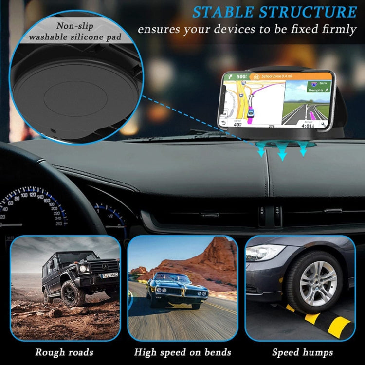 360 Degree Rotating Suction Cup Car Dashboard Mobile Phone Holder