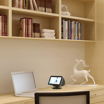 For Amazon Echo Show 5 1st & 2nd Gen Adjustable Stand 360 Degree Swivel Rotatable Holder