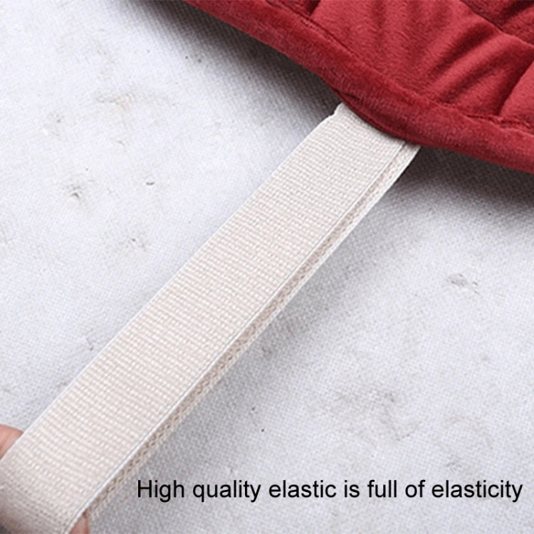 Car Winter Backless Plush Non-slip Non-binding Seat Cushion, Front Row Beige, Front Row Red, Front Row Black, Front Row Coffee