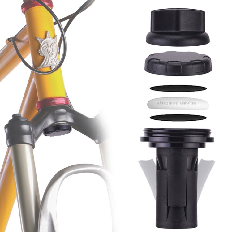 For Airtag Bike Hidden Mount Bicycle Front Fork Down Tube Anti-theft GPS Holder