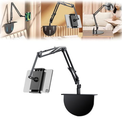 Clip-free Hidden Cantilever Lazy Phone / Tablet Holder Bedside Desktop Live Stand