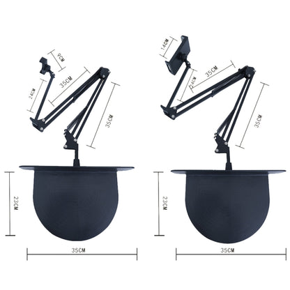 Clip-free Hidden Cantilever Lazy Phone / Tablet Holder Bedside Desktop Live Stand