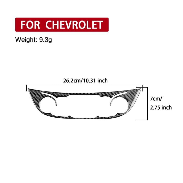 For Chevrolet Malibu 2016-2022 B Model Left-hand Drive Center Control Knob Panel Sticker