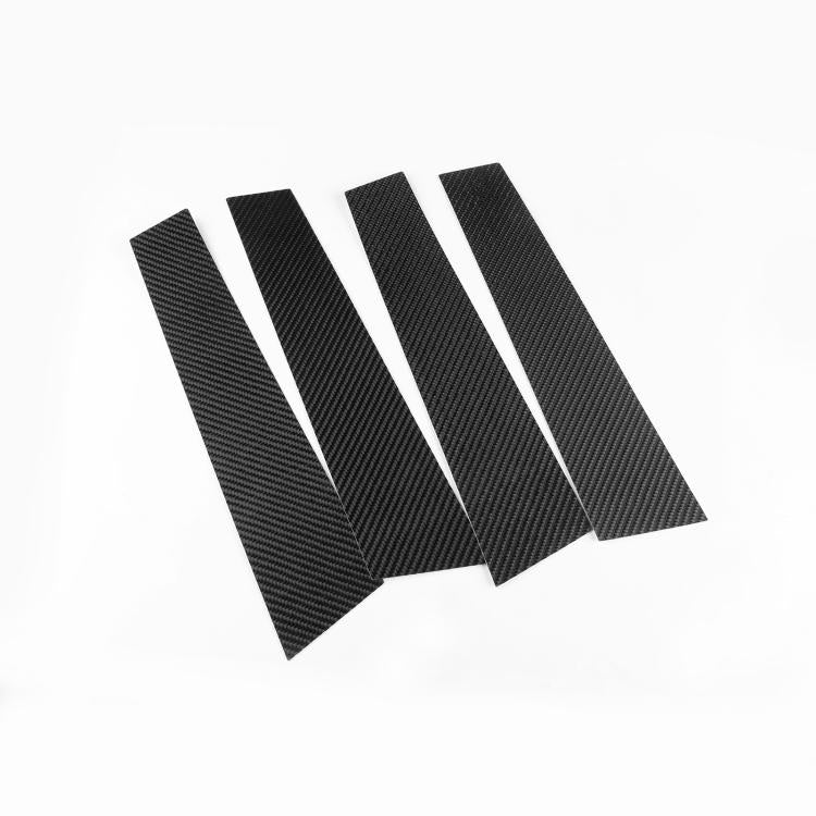 For Chevrolet Malibu XL 2016-2022 6pcs /Set Left-hand Drive B-pillar Carbon Sticker