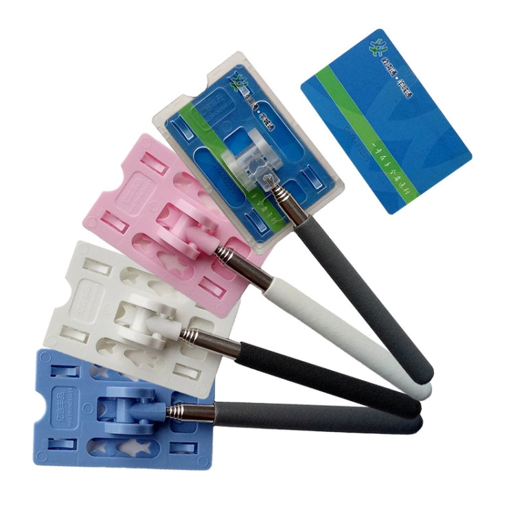 Portable Extension Pole for Car Driving Parking, White+Black, Pink+White, Blue+Gray, Purple+Gray