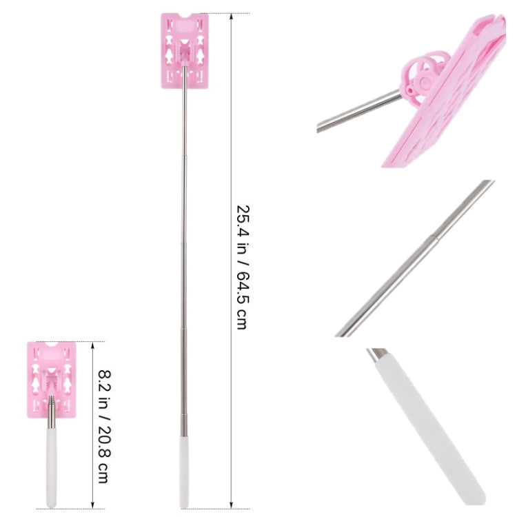 Portable Extension Pole for Car Driving Parking, White+Black, Pink+White, Blue+Gray, Purple+Gray