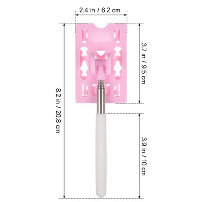 Portable Extension Pole for Car Driving Parking, White+Black, Pink+White, Blue+Gray, Purple+Gray