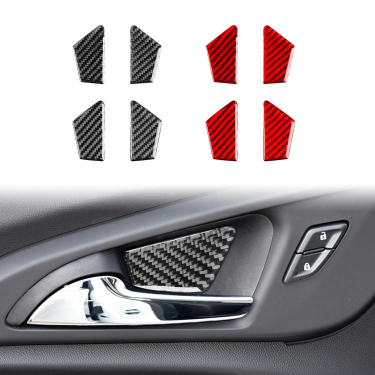 For Chevrolet Malibu 2016-2021 4pcs /Set Left-hand Drive Inner Door Bowl Sticker