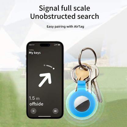 For Airtag Cartoon Tracker Silicone Case Anti-lost Device Protective Cover