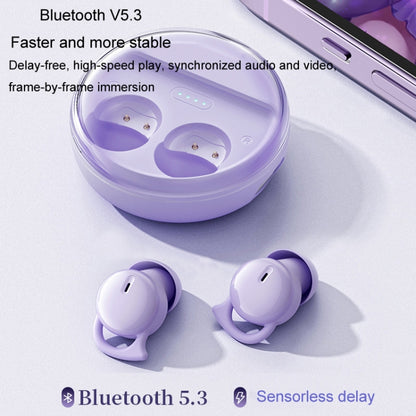 Q26 Bluetooth 5.3 Sleep Mini Wireless Bluetooth Earphone Invisible Comfortable Noise Canceling Earphones