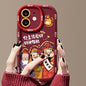 Puffy Phone Case Princess Please Fortune God Of Wealth Drop-Proof Phone Case