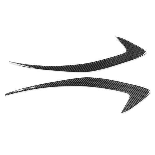 For Chevrolet Malibu 2016-2024 2pcs /Set Left-hand Drive Headlight Eyebrow Sticker