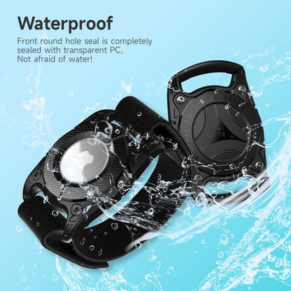 For Airtag Watch Band IP67 Grade Waterproof Case With Paste Bracelet