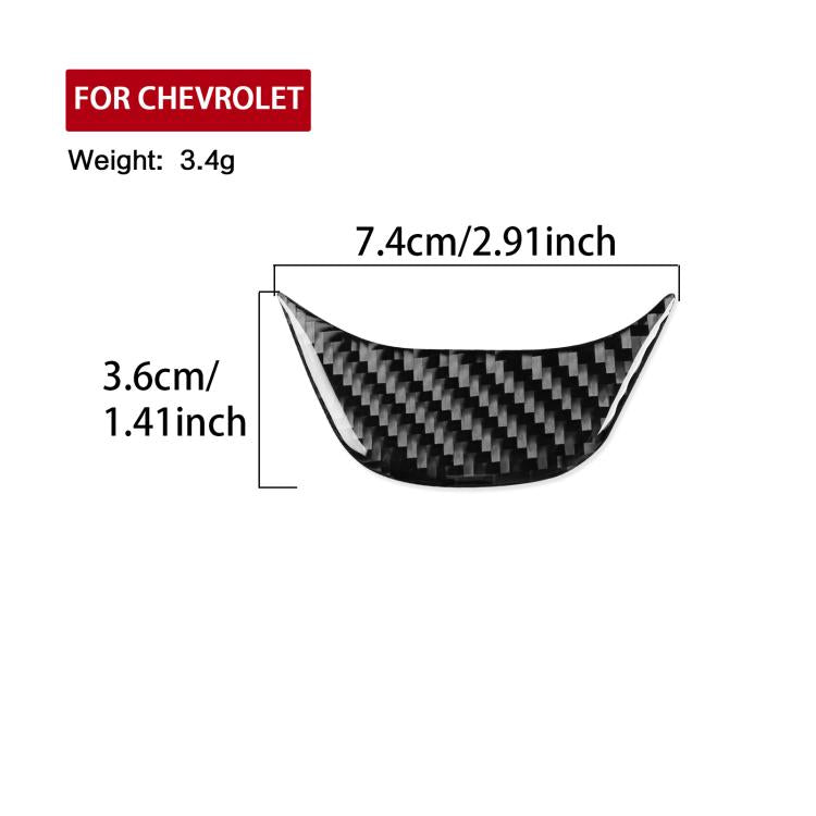 For Chevrolet Malibu 2016-2024 Left-hand Drive Steering Wheel Sticker