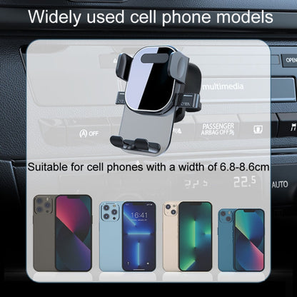 Automotive Navigation Bracket Car Air Vent Phone Fixed Support Clip, Mirror Model, Texture Model