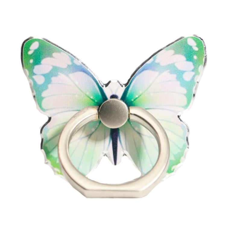 Cute Cartoon Butterfly Multifunctional Finger Ring Cell Phone Holder 360 Degree Rotating Universal Phone Ring Stand