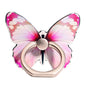 Cute Cartoon Butterfly Multifunctional Finger Ring Cell Phone Holder 360 Degree Rotating Universal Phone Ring Stand