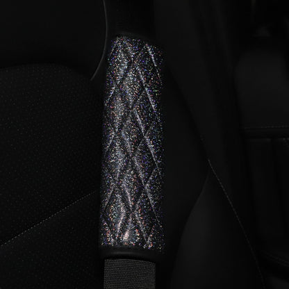 Glitter Car Seat Belt Cover Shoulder Pads Car Accessories