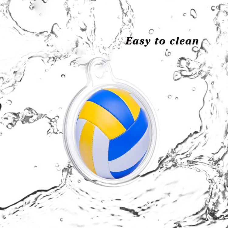 For Airtag Transparent TPU Painted Pattern Tracker Anti-fall Protective Case