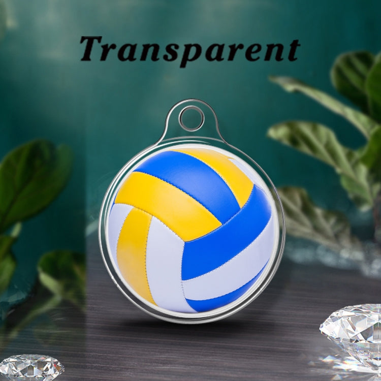 For Airtag Transparent TPU Painted Pattern Tracker Anti-fall Protective Case