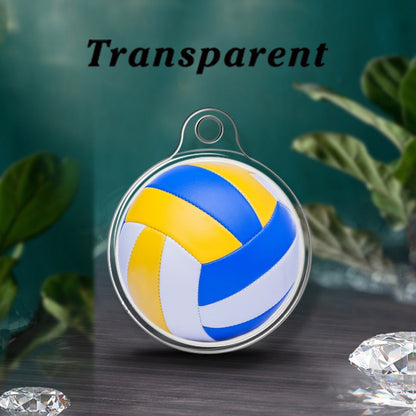 For Airtag Transparent TPU Painted Pattern Tracker Anti-fall Protective Case