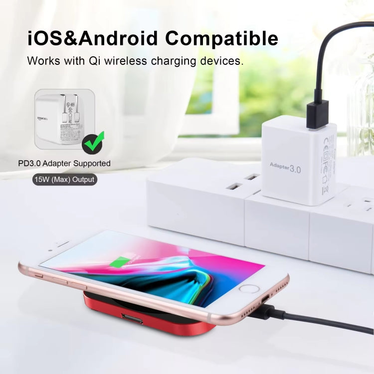 15W 3 In 1 Magnetic Wireless Charger For IWatch Mobile Phone Airpods