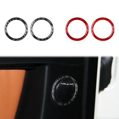 For Mercedes-Benz G-Class W463 2pcs /Set Rear Door Speaker Ring Sticker