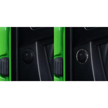 For Mercedes-Benz G-Class W463 2pcs /Set Rear Door Speaker Ring Sticker