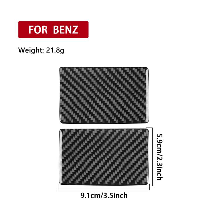 For Mercedes-Benz G-Class W463 2pcs /Set Rear Door Ashtray Sticker