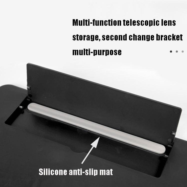 Pull-Out Folding Phone Screen Amplifier HD Anti-Blue Light Magnifying Glass