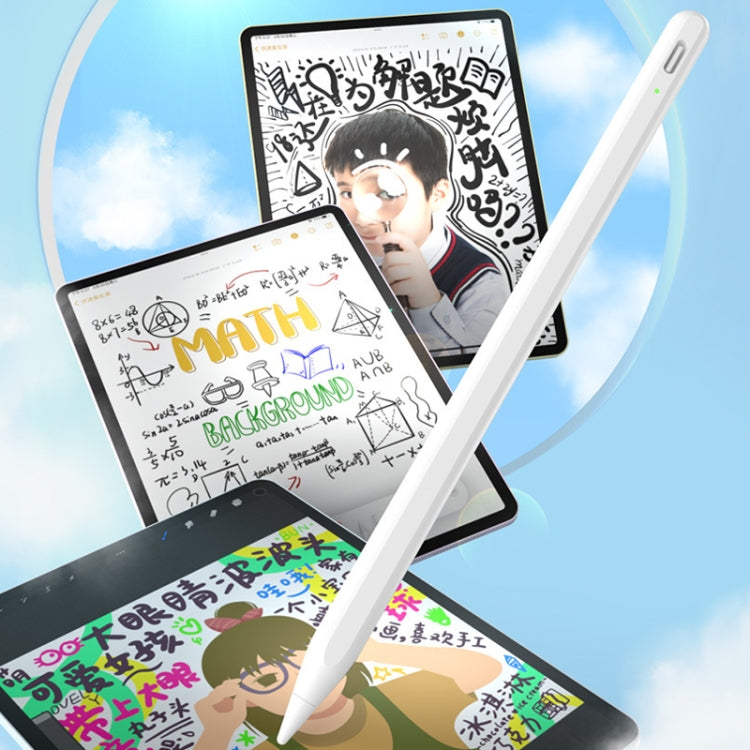 Fast Charge+Touch Switch+Bluetooth Function Anti-false Touch Capacitive Pen for iPad 2018 or Later