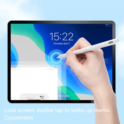 Fast Charge+Touch Switch+Bluetooth Function Anti-false Touch Capacitive Pen for iPad 2018 or Later