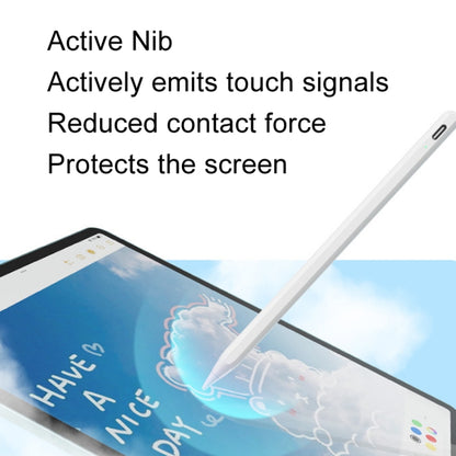 Fast Charge+Touch Switch+Bluetooth Function Anti-false Touch Capacitive Pen for iPad 2018 or Later