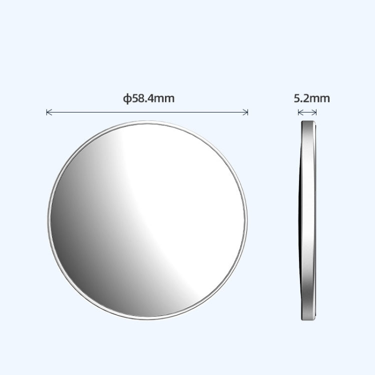 Mobile Phone Rear Camera Magnetic Selfie Mirror HD Reflective Phone Reference Mirror