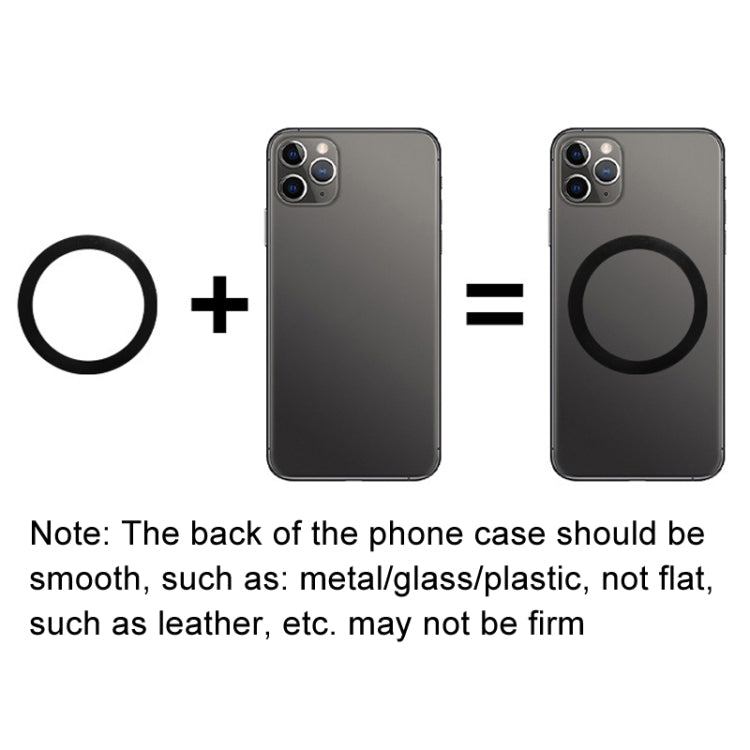 Mobile Phone Rear Camera Magnetic Selfie Mirror HD Reflective Phone Reference Mirror