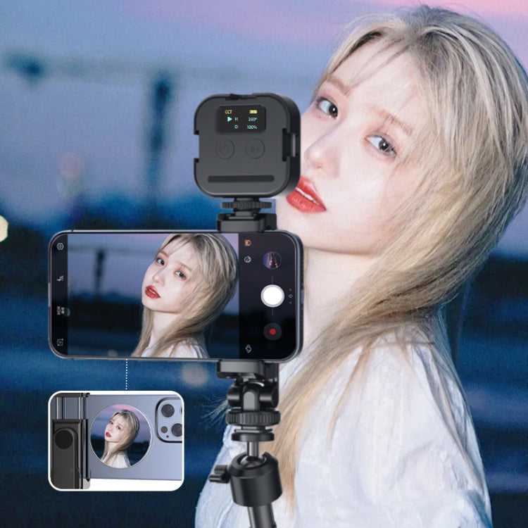 Mobile Phone Rear Camera Magnetic Selfie Mirror HD Reflective Phone Reference Mirror