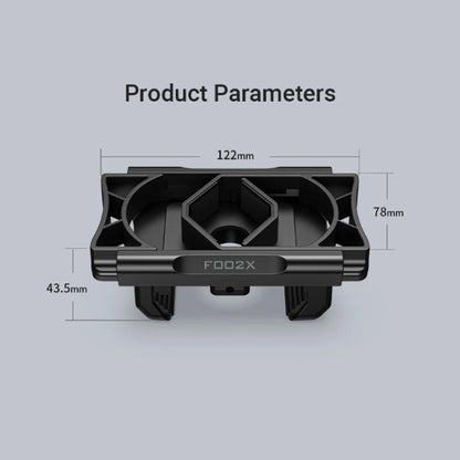 APEXEL F002X Universal Phone Adapter for Monoculars Binoculars Smartphone Holder Clip