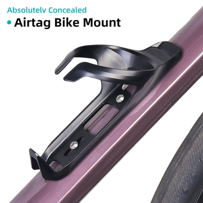 For Airtag Tracker Bike Hidden Holder With Water Bottle Cage Bicycle Bracket Mount