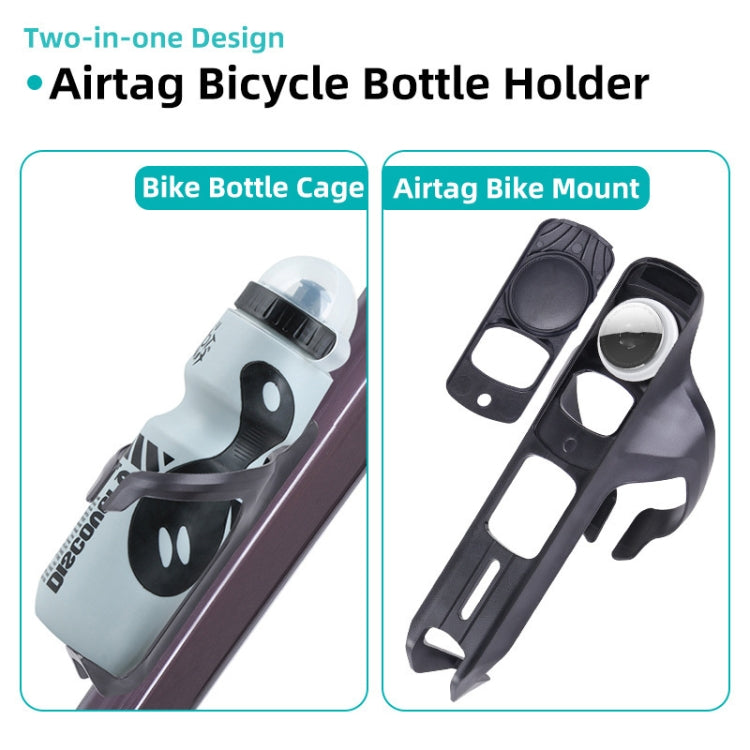 For Airtag Tracker Bike Hidden Holder With Water Bottle Cage Bicycle Bracket Mount