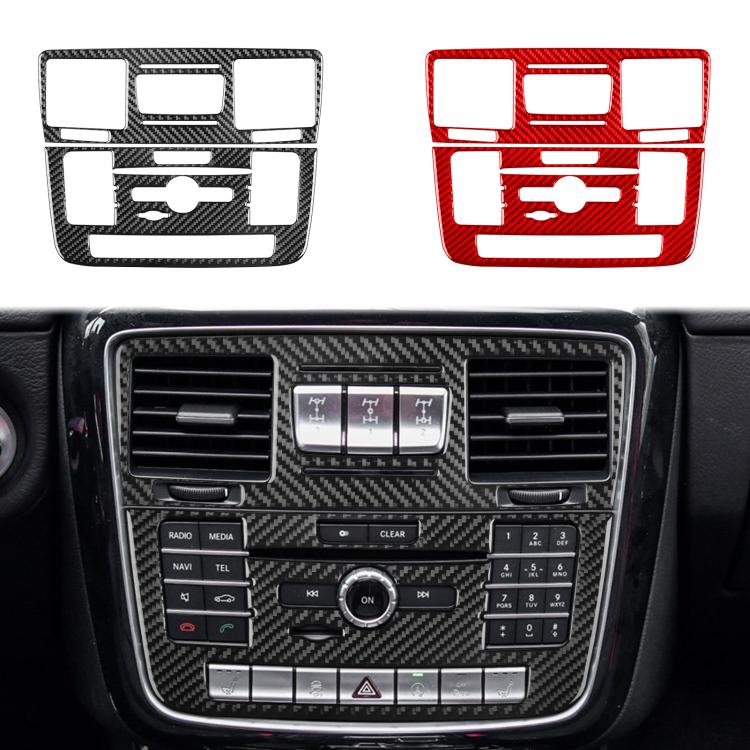 For Mercedes-Benz G-Class W463 2pcs /Set Multimedia Panel Decorative Sticker
