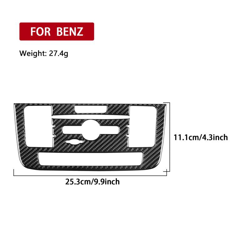 For Mercedes-Benz G-Class W463 2pcs /Set Multimedia Panel Decorative Sticker