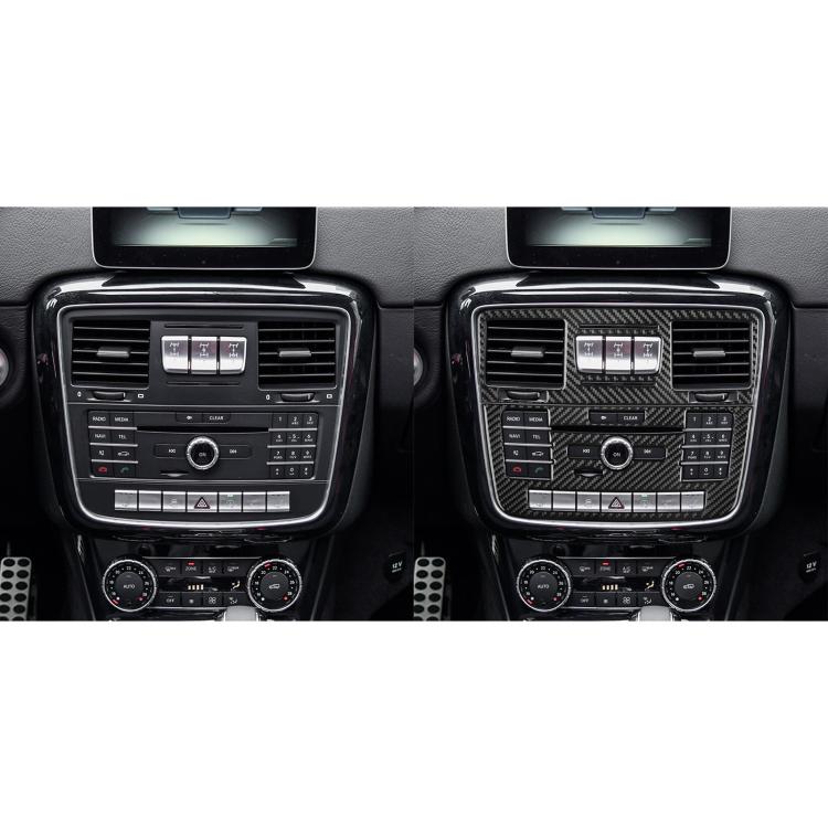 For Mercedes-Benz G-Class W463 2pcs /Set Multimedia Panel Decorative Sticker