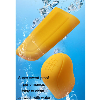 Automotive Silicone Manual Automatic Shift Lever Protective Cover, Gear Shift Black, Gear Shift Gray, Gear Shift Red, Gear Shift Blue, Gear Shift Beige, Gear Shift Yellow, Handbrake Black, Handbrake Gray, Handbrake Red, Handbrake Blue, Handbrake Beige�...