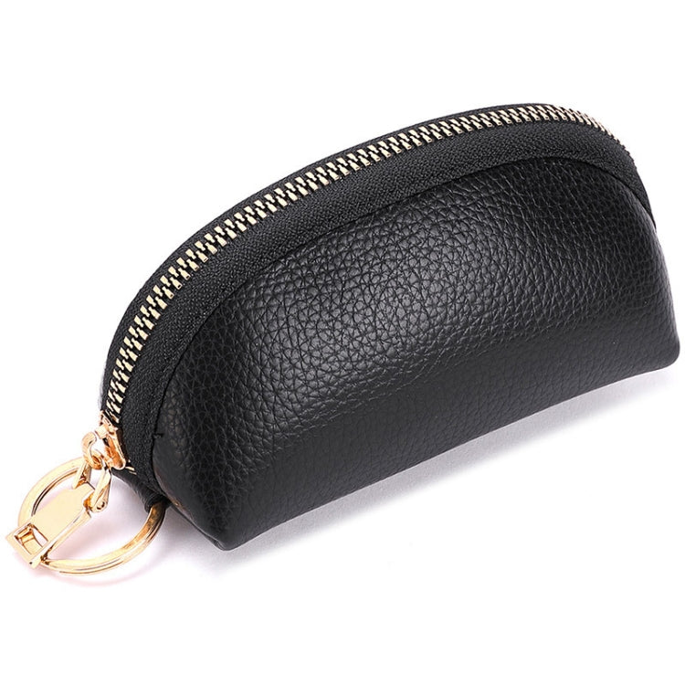 Mini Car Key Bag Large Capacity Soft Leather Coin Purse