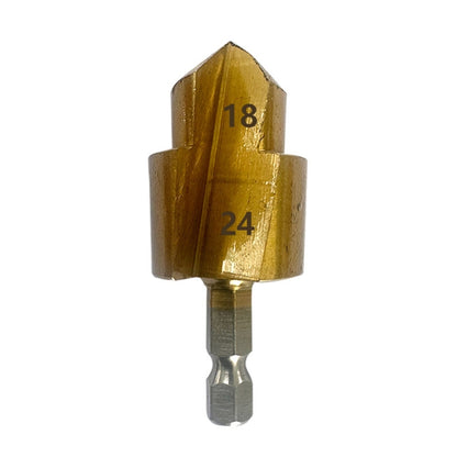 Hexagonal Shank PPR Step Drill Bits Leak Repairing And Connecting Tools, #20, #25, #32