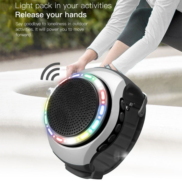 U6 Watch-shaped Wearable Bluetooth Speaker Selfie Sports Smart Speaker